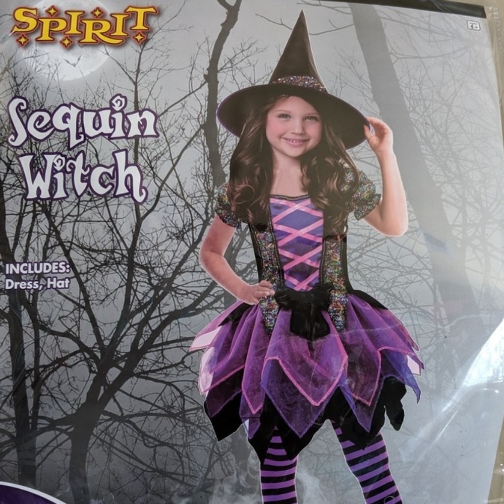 Girl's Witch Costume